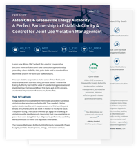 Alden One & Greeneville Energy Authority: A Perfect Partnership to Establish Clarity and Control for Joint Use Violation Management