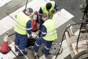 manhole workers